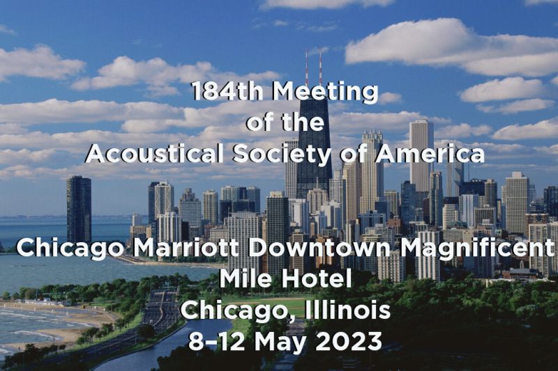 Special session at ASA Meeting in Chicago May 2023, “Perception beyond